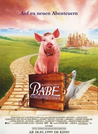 Schweinchen Babe in der großen Stadt